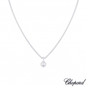 Chopard White Gold Happy Diamonds Necklace 79/4854